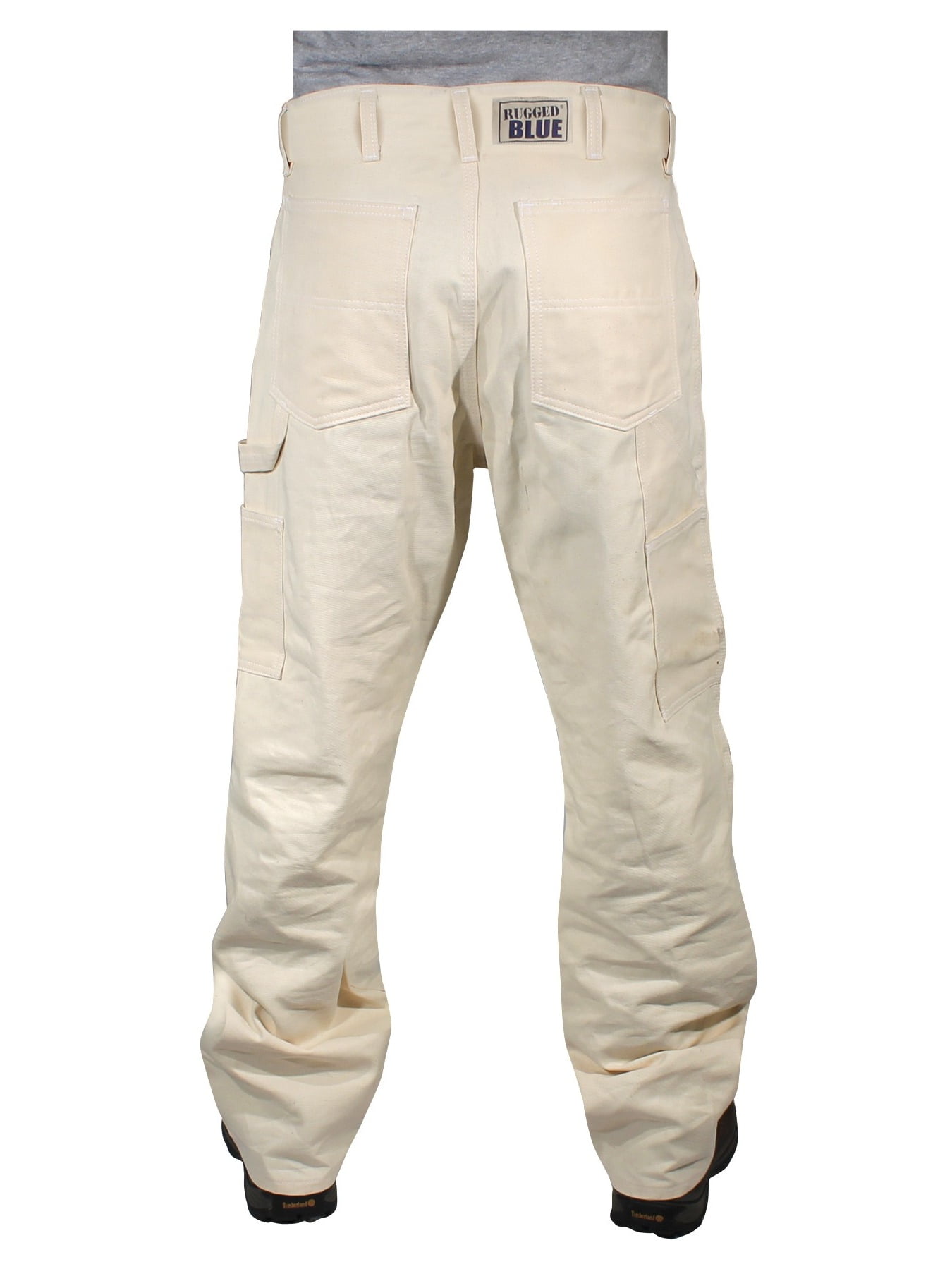 Rugged Blue Workwear Male Painters Pants Relaxed Fit Men
