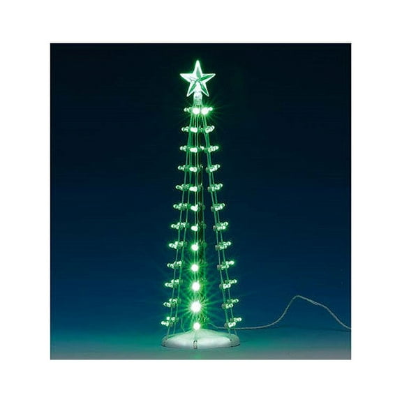 Lighted Silhouette Tree