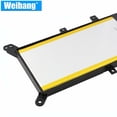 thumbnail image 4 of 37Wh New Laptop Battery C21N1347 For ASUS X555 X555L X555LA X555LD X555LN X555MA X555LJ F555 K555 R556LA, 4 of 6