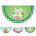 Banners for outsideEaster Garden Skirt Flag Cute Cartoon Egg Bunny