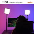 thumbnail image 2 of Key Light Godox ES30 2250 lúmenes con soporte extensible, 2 of 9