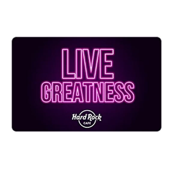 Hard Rock Cafe $25 eGift Card [Email Delivery]