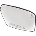 thumbnail image 2 of Mirror Glass Compatible With 2010-2012 Ford Fusion 2010-2011 Mercury Milan Right Passenger Side Heated w/ Blind Spot Detection in Kool-Vue, 2 of 7