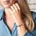thumbnail image 3 of RSKK Copper Bracelet with European and American Border, Magnet Energy, Sports Bracelet Pattern, Zircon, Red, 3 of 6