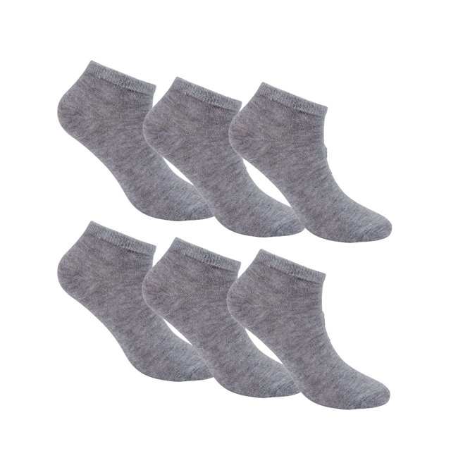 Calcetines tobilleros de bambú Luxtrada para hombre y mujer, finos, suaves, de corte bajo, ligeros, transpirables, informales, lisos, 3 pares