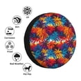 thumbnail image 4 of Goofa Colorful Hawaii Palms Pattern Universal Tire Cover for Jeep, SUV, Truck, and Trailer – Waterproof, UV-Resistant,Easy to Install, Fits 14"-17" Tires-16 inch, 4 of 6
