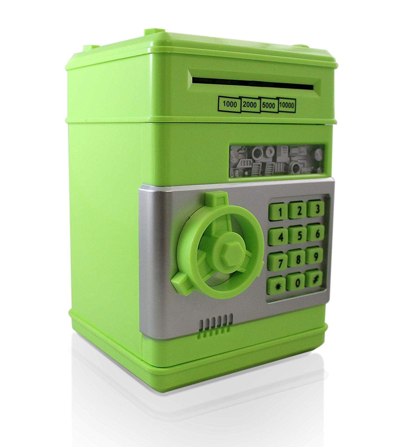 Automatic volume password safe money ATM piggy bank Mini safe Creative piggy