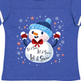 thumbnail image 4 of Inktastic Holiday Snowman Boys or Girls Toddler T-Shirt, 4 of 5