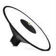 thumbnail image 1 of Universal 44cm Round Flash Softbox Portable Foldable Style Speedlite Diffuser Reflector Strap for Camera Flash, 1 of 9