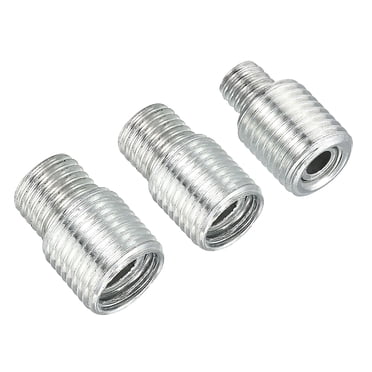 Unique Bargains M10/M12 à M6/M8/M10 Vis de Réduction, 6 Pack 15mm Long Adaptateur Filetage Externe Réducteur Convertir Matériel de Joint Double Boulons Filetés Mâles