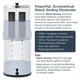 thumbnail image 2 of Berkey Authentic Black Berkey Elements BB9-2 Filters for Berkey Water Systems (Set of 4), 2 of 4