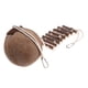 thumbnail image 5 of Colgante de pájaro casa jaula juguete para mascotas pájaro fibra de anidación de aves Yuyangstore choza de nido de pájaro de coco, 5 of 8