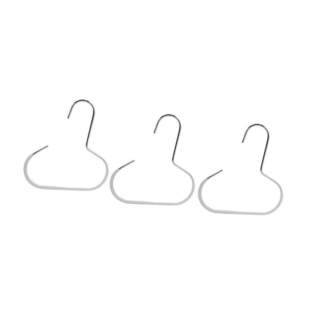3x perchas de anillo para bufanda, organizadores de bufandas, utilidad de fácil acceso, multiusos con agarre, soportes de almacenamiento,