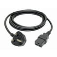 thumbnail image 2 of Tripp Lite Model P052-008 8 ft. UK Computer Power Cord, C19 to BS1363, 13A, 250V, 16 AWG, 8 ft. (2.43 m), Black, 2 of 4