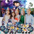 thumbnail image 3 of Coraline Party Supplies Decor Cups Fans Decorations Honeycomb Centerpieces Cake Toppers, 3 of 6