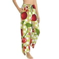 thumbnail image 2 of Fotbe Cherries and Ladybirds Women's Pajama Pants,Sleepwear Pants,Pj Bottoms Drawstring And Pockets-Small, 2 of 9