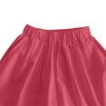 thumbnail image 4 of NAISIBABY Girls Shorts, Wide Leg Elastic Waist Loose Pleated Summer Causal Shorts Watermelon Red 3T, 4 of 7