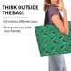 thumbnail image 2 of Balery Bass Fish Bolsa Tote Estilo Estético con Cremalleras, Bolsa de Hombro, Bolsa de Compras Grande y Plegable, 2 of 8