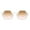 Frost White (Brown Pink), variant on Geometric Hexagon Shape Sunglasses Retro Unisex Fashion Shades UV400 Green Tort