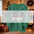 thumbnail image 4 of Jsaierl Women's Christmas Sweatshirts Plus Size Gnomes Graphic Sweatshirt Cotton Trendy Pullover Crewneck Tunic Long Sleeve Tops S-2XL, 4 of 9