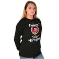 thumbnail image 4 of Betty Boop Follow Your Dreams Cute Women Plus Size Long Sleeve Tee Brisco Brands 3X, 4 of 5