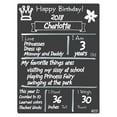 thumbnail image 2 of Cohas Simple Birthday Milestone Chalkboard, 12 by 16 inches, White Marker, 2 of 6