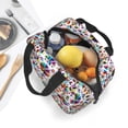 thumbnail image 4 of Lsque Mexican Bright Style Pattern Lunch Bag Women/Men Insulated Lunch Box,Small Leakproof Cooler Food Lunch Containers Reusable High Capacity Lunch Tote Bags, 4 of 6