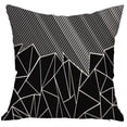 thumbnail image 1 of Funda de Almohada Ganfancp Toss Almohada Cierre Cremallera Oculta Decorativa J, 1 of 2