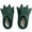 GREEN, variant on Funny Bear Paw Slippers Adult Monster Dino slippers for toddler Boys dinosaur slippers for Kids Adults Dark Green EU 35-44
