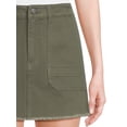 thumbnail image 4 of No Boundaries Juniors' Cargo Mini Skirt, Sizes XS-XXXL, 4 of 5