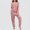 #016 Hot Pink, variant on Felirenzacia Womens Sherpa Fleeced Crewneck Long Sleeves Shirt Long Pants Pajama Sets with Pockets, Winter Casual Warm Pullover Sleepwear Sets, Cuffed Thermal Undershirt Loungewear for Women