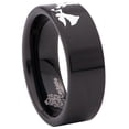 thumbnail image 6 of Angel Tungsten Carbide Ring, 6 of 9