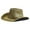Gold, variant on Cowboy Hats for Women Gold Hat Leather Cowboy Hat Womens Hats Fashion One Size