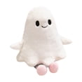 thumbnail image 2 of 12 Inch Halloween Home Decorations Ghost Plush Doll,for Outdoor Halloween Yard Display(White), 2 of 5