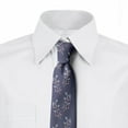 thumbnail image 3 of Men's Tie, Springy Berry Fruit Twigs, 3.7", Ceil Blue Peach Pale Blue, by Ambesonne, 3 of 4