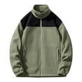 thumbnail image 1 of WILLBEST Sudaderas En Pareja con Capucha y Cremallera para Hombre, Sudadera Informal De Manga Larga, Chaqueta Térmica Lisa con Capucha y Bolsillo para Otoño e Invierno Grande, 1 of 3