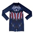 thumbnail image 1 of Traje de Baño Avengers Classic Talla 10 Swimsuit Capitán América Azul Marino, 1 of 1