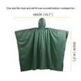 thumbnail image 2 of Dpytoraw Women And Men Pullover Rain Jacket Coat For Adults Lightweight With Hoodie Water Proof Jacket Women's Casual Jackets, 2 of 4
