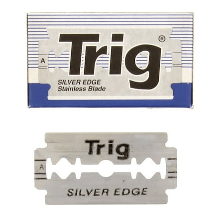 EAN 7398220000843 - Trig Silver Edge Stainless DE Blades, 10 EAN 7398220000843 - Trig Silver Edge Stainless DE Blades, 10
