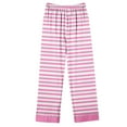 thumbnail image 3 of Tnhcen Women's Stripe Print Pajama Sets Button Down Long Sleeve Pants Sleepwear Set Comfort Nightwear Homewear Sets S-2XL, 3 of 4