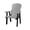 Black, Light Gray, variant on DutchCrafters Plastic Poly Adirondack Outdoor Patio Chair with Slat Fan Back - Amish Made in USA&nbsp;
