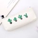 thumbnail image 1 of Funda de almohada, portalápices, estuche de cactus, caja de almacenamiento de papelería, papelería creativa escolar, bolsa de lona, bolsa para lápices, 1 of 3