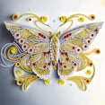 thumbnail image 1 of Pintura de diamante 5D DIY Kit de decoración de mariposa de taladro en forma especial parcial (K200) FLhrweasw Nuevo, 1 of 9