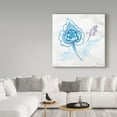 thumbnail image 3 of Trademark Fine Art 'Eastern Boho II Peacock Blue' Canvas Art by Wild Apple Portfolio, 3 of 3