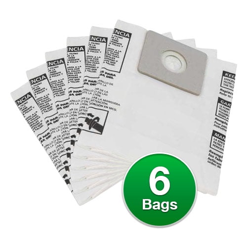 Replacement Type C Vacuum Bag for ShopVac 9066900 / 380SW Bag Models (2 Pack)