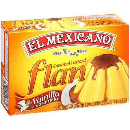 El Mexicano Caramel Custard w/Vanilla Flan, 5 oz
