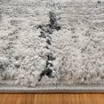 thumbnail image 2 of Gertmenian Imani Aria Shag Abstract Grey Indoor Area Rug, 5FTx8FT, 2 of 5