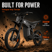 BIGNIU BG-Master Electric Bike for Adults, 2000W Rated / 3000W Peak Motor, 60V 32Ah (1920Wh) Removable Battery, UL 2849 Certified, Full Suspension, Up to 43 MPH, Up to 27 Miles