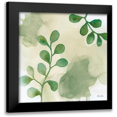 Horn, Laura 12x12 Black Modern Framed Museum Art Print Titled - Woodland Walk II