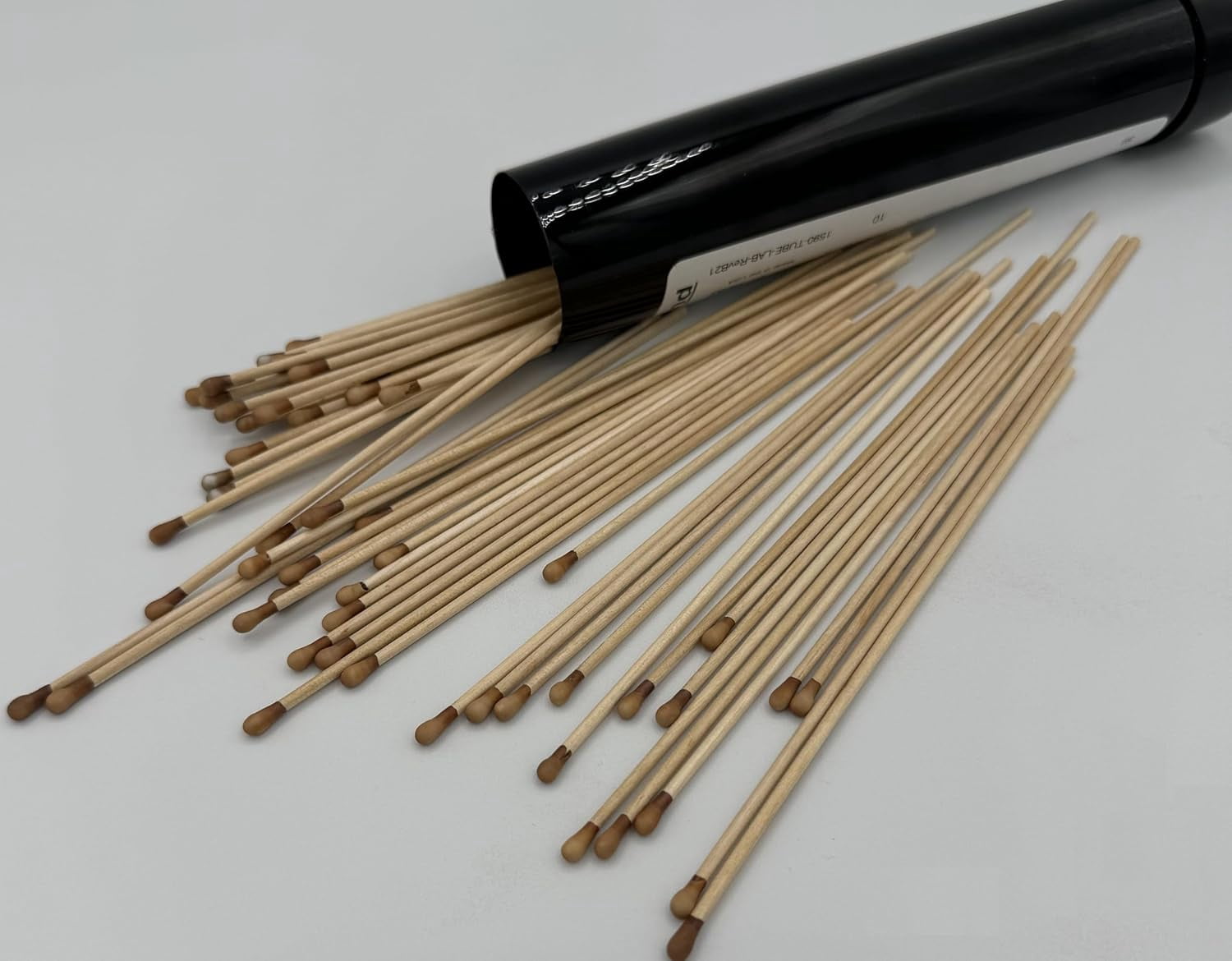 100/Pack Wood Silver Nitrate Caustic 6" Sticks Long Caustic Applicators Individual Use Sticks